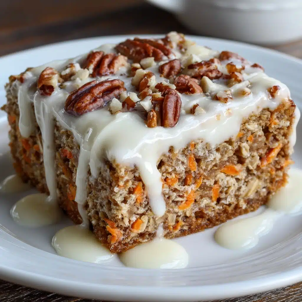 Carrot Cake Baked Oats Recipe
