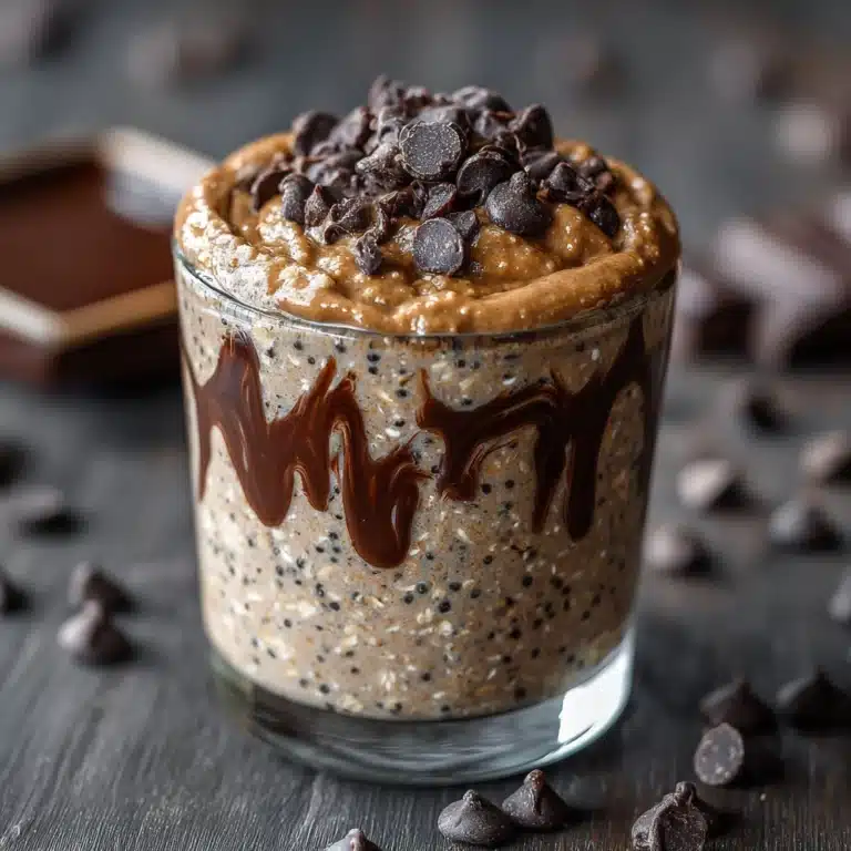 Cookie Dough Overnight Oats Recipe