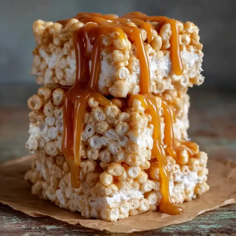 Brown Butter Dulce de Leche Rice Krispie Treats Recipe