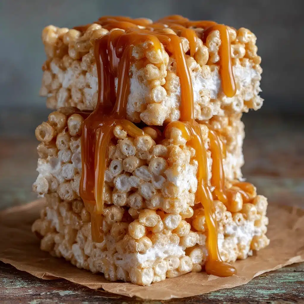 Brown Butter Dulce de Leche Rice Krispie Treats Recipe