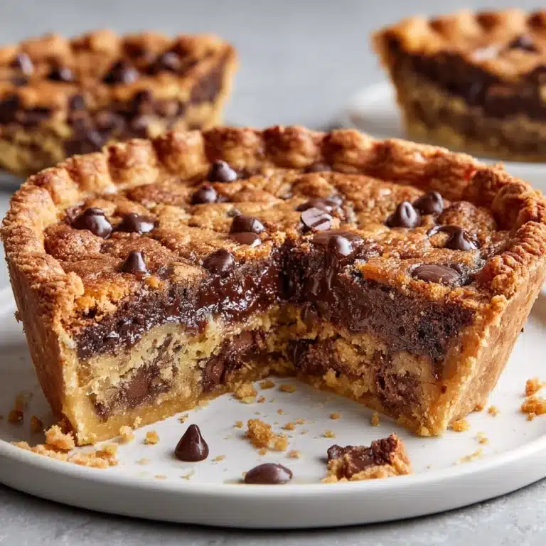 Deep Dish Cookie Pie Recipe