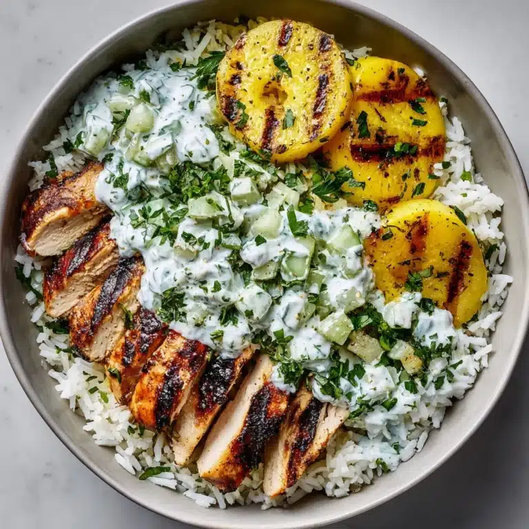 Dump-and-Bake Chicken Tzatziki with Rice Recipe