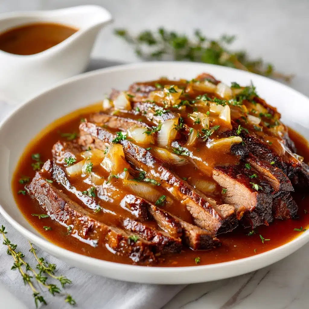 Savory Crock Pot Beef Brisket Recipe