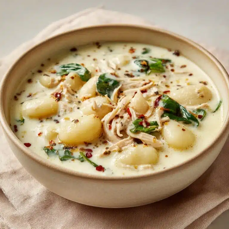 Creamy Chicken Gnocchi Soup Recipe
