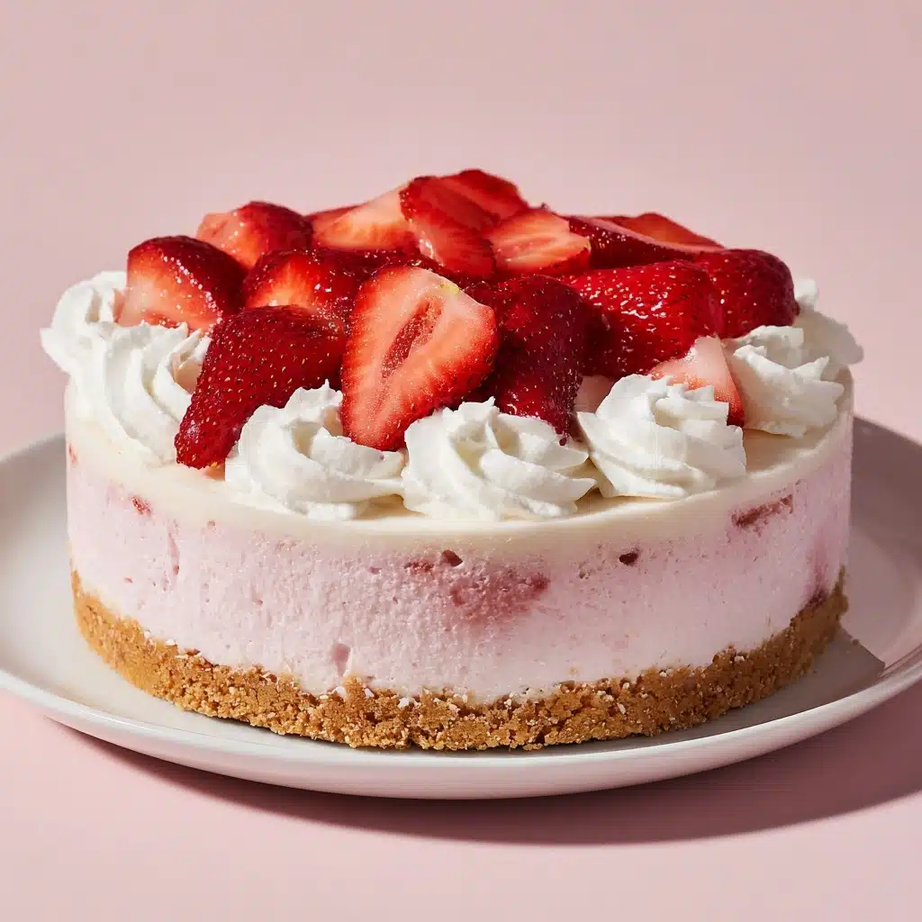 No Bake Strawberry Cheesecake Recipe
