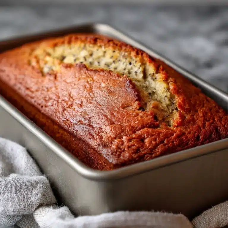 Classic Homemade Banana Bread Recipe