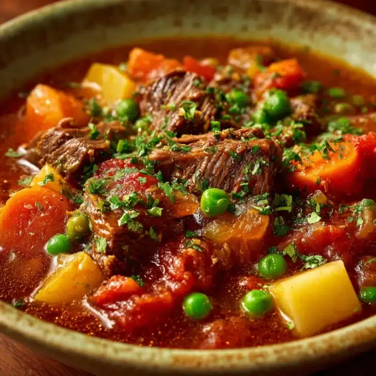 Classic Beef Stew Comfort Bowl Recipe