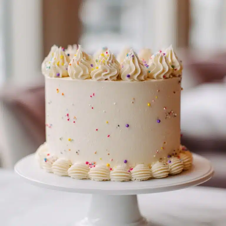 Classic White Cake Recipe