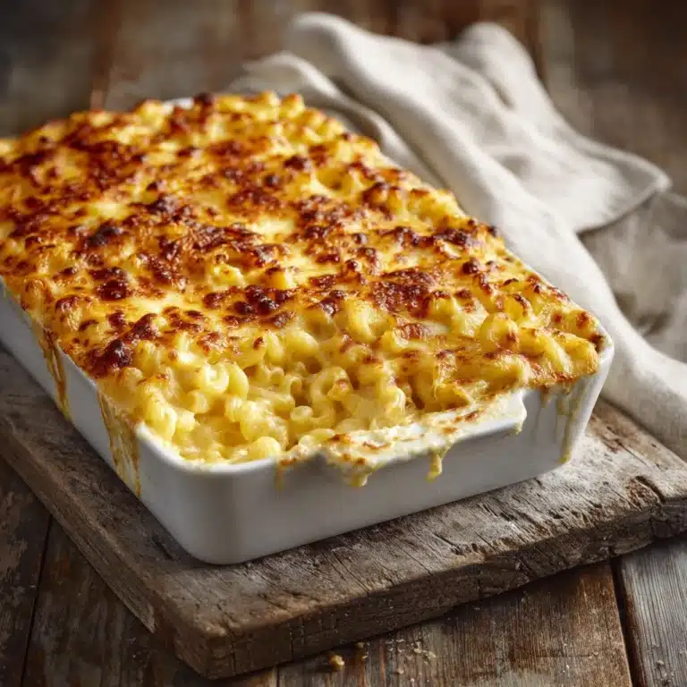 Southern Baked Macaroni and Cheese Soul Food Style Recipe