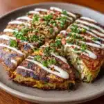 Okonomiyaki: Japanese Cabbage Pancake Recipe