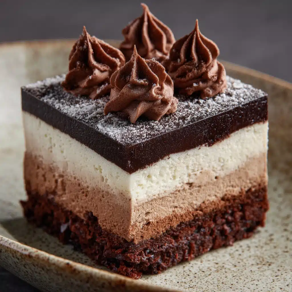Chocolate Mousse Brownies Recipe