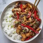 Chicken Mushroom Stir Fry Recipe