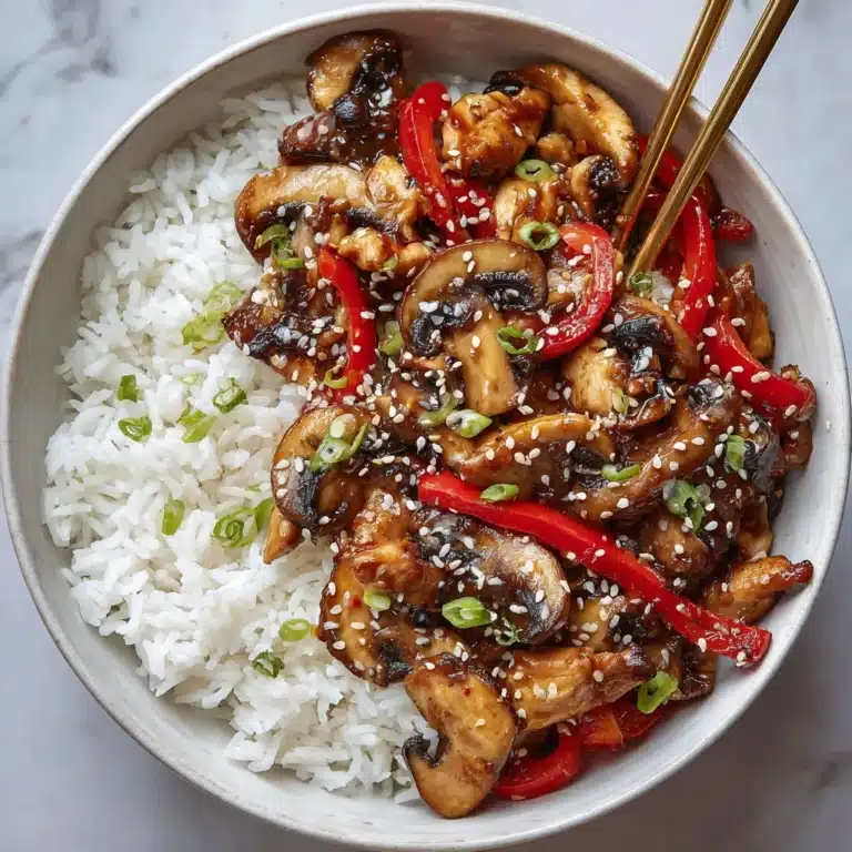 Chicken Mushroom Stir Fry Recipe