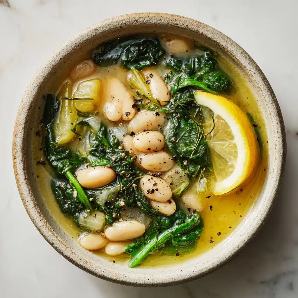 Creamy Lemon Garlic Butter Beans Recipe