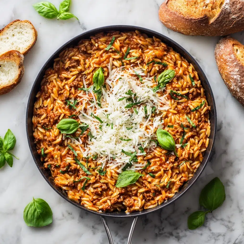 Ground Beef and Orzo Recipe