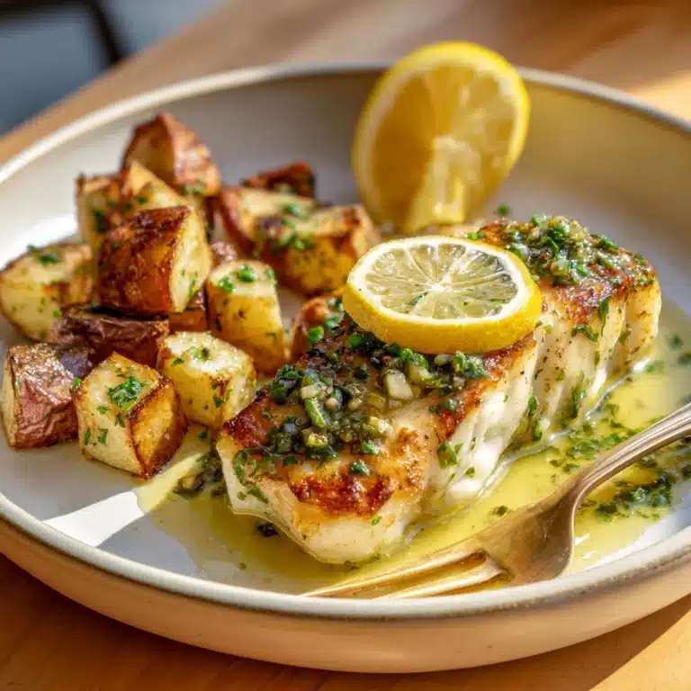 Lemon Butter Fish Recipe