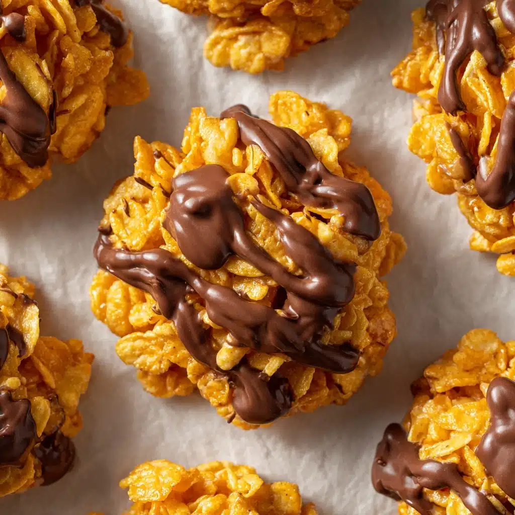 Peanut Butter Cornflake Cookies Recipe - Recipe Image