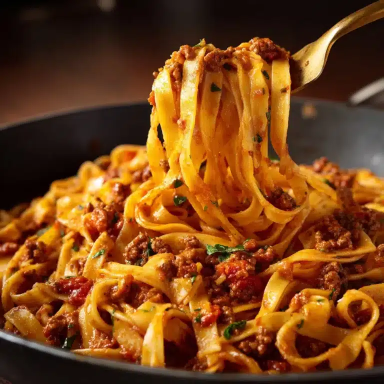 One-Pot Beef Ragu Pasta Recipe