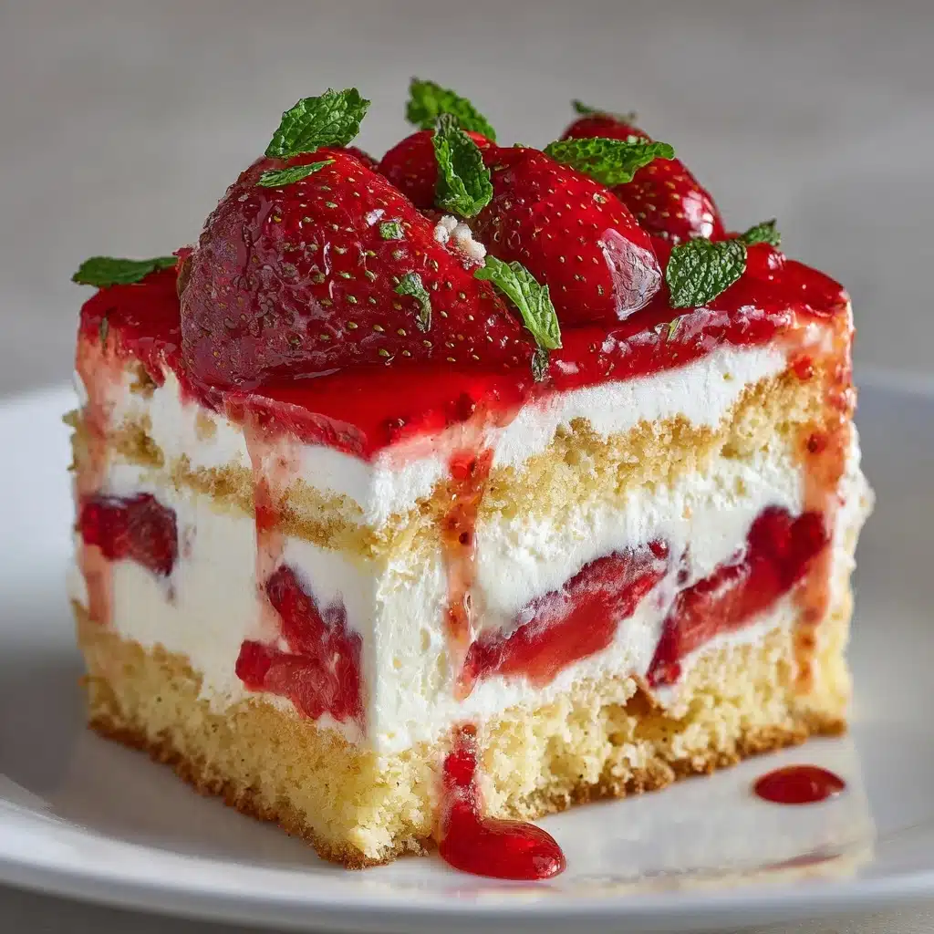 Strawberry Éclair Cake Recipe