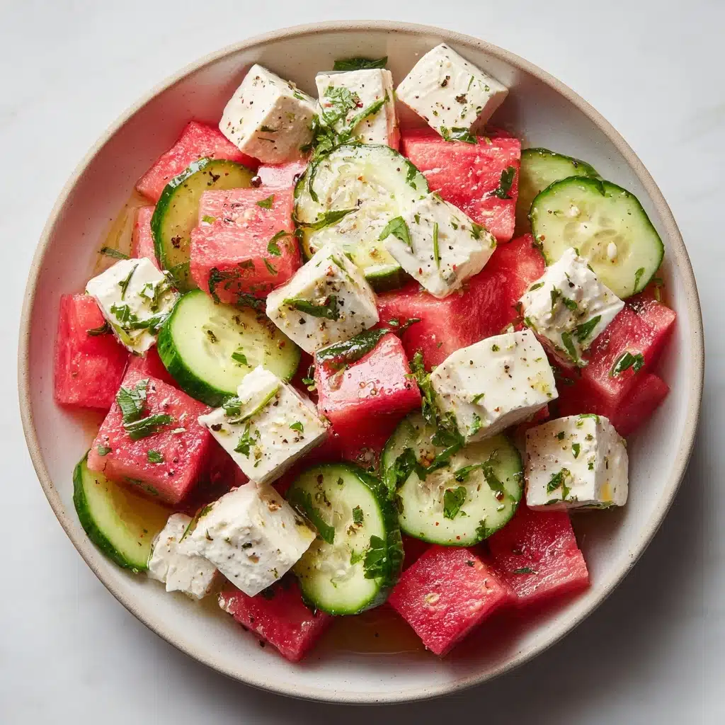 Watermelon Feta Salad Recipe