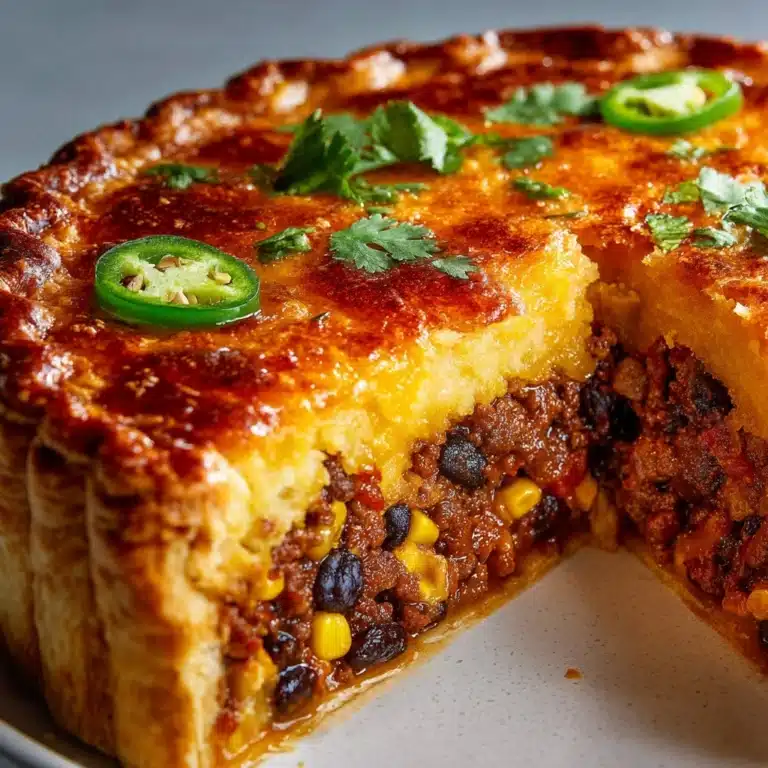 Cheesy Burrito Pie Recipe