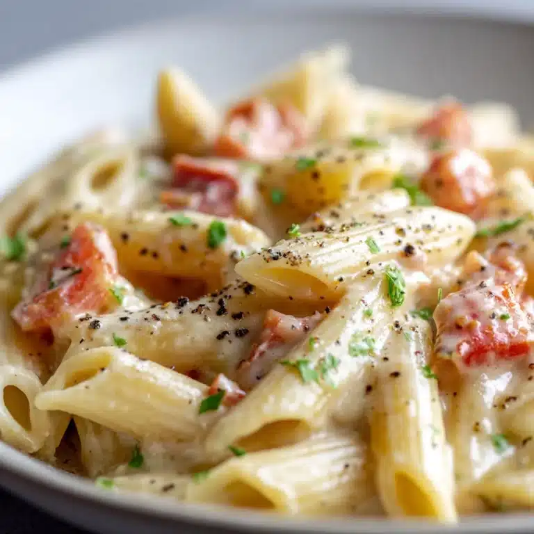 Creamy Garlic Chicken Penne: A Weeknight Favorite Recipe