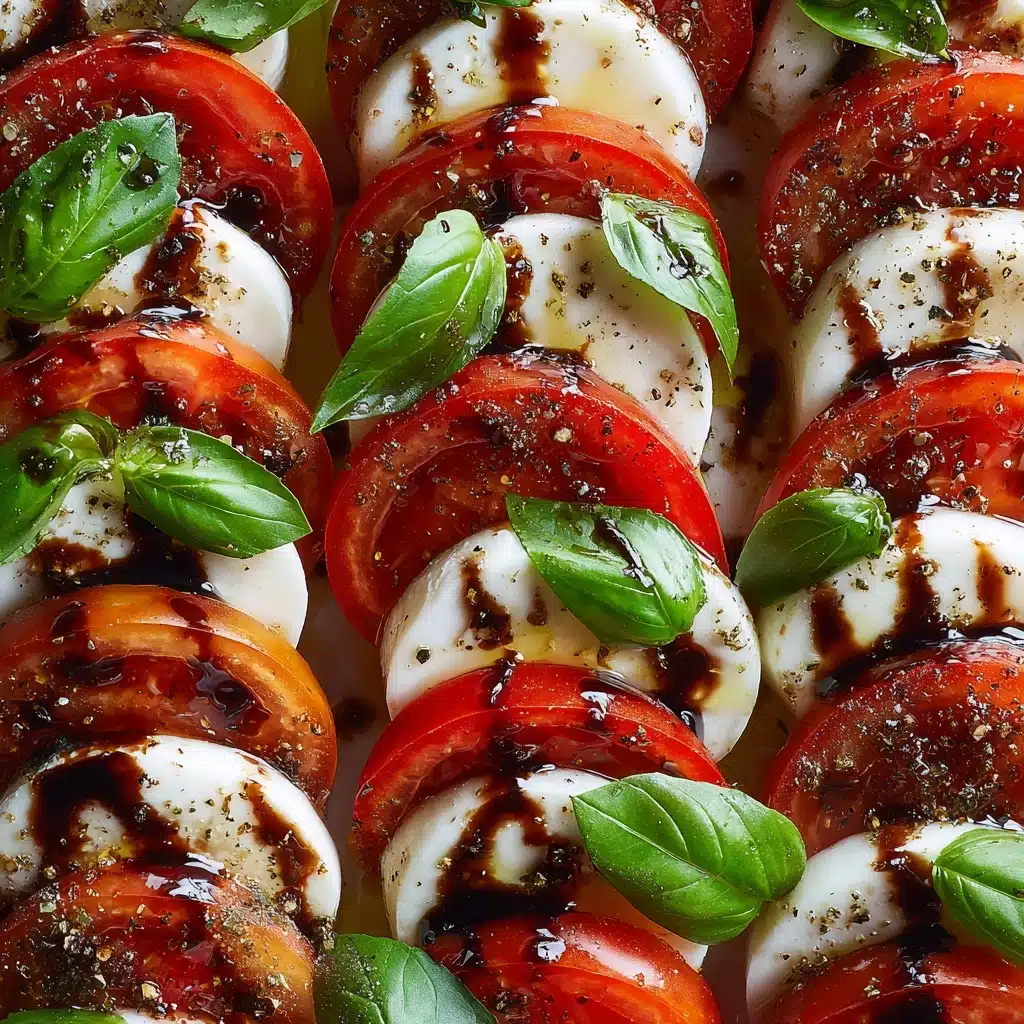 Caprese Salad with Balsamic Glaze Recipe - Recipe Image