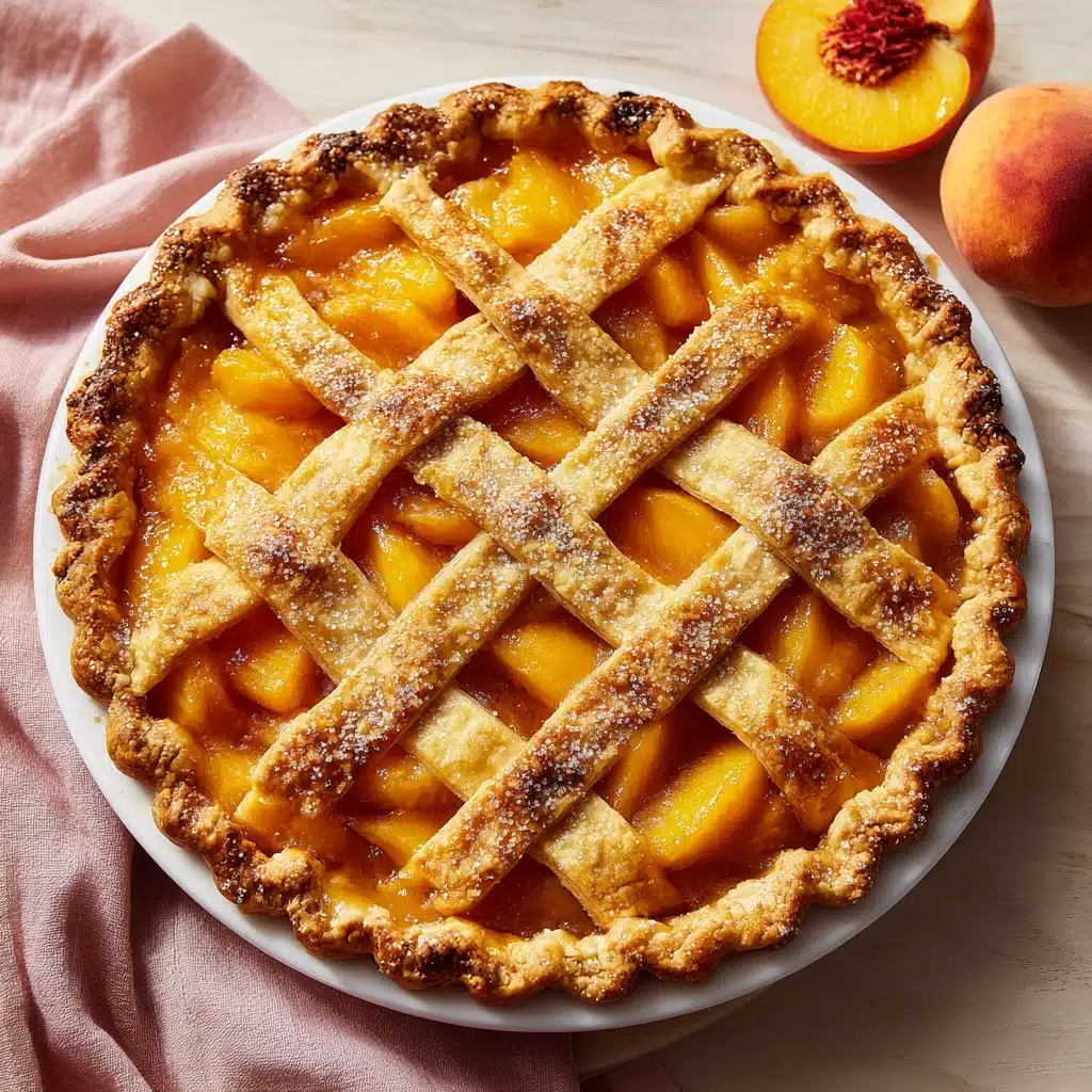 Better Than Grandma’s Peach Pie Recipe - Recipe Image