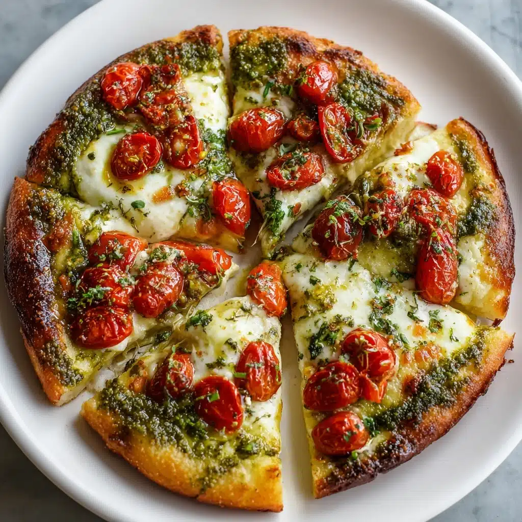 Pesto Pizza Recipe - Recipe Image