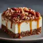 No-Bake Keto Pecan Pie Cheesecake Recipe