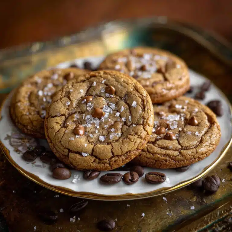 Brown Butter Coffee Toffee Cookies Recipe