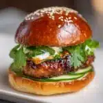 Chicken Dumpling Burgers Recipe