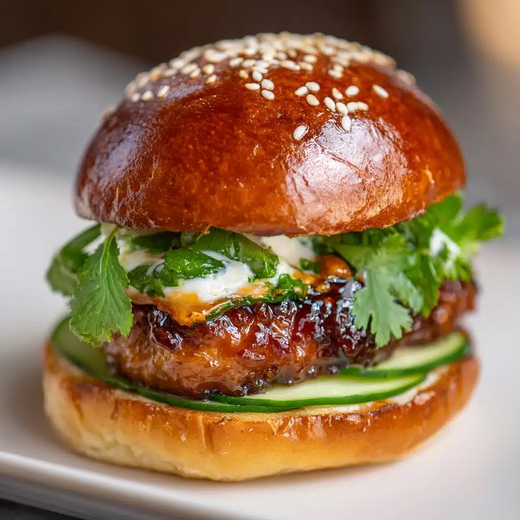 Chicken Dumpling Burgers Recipe