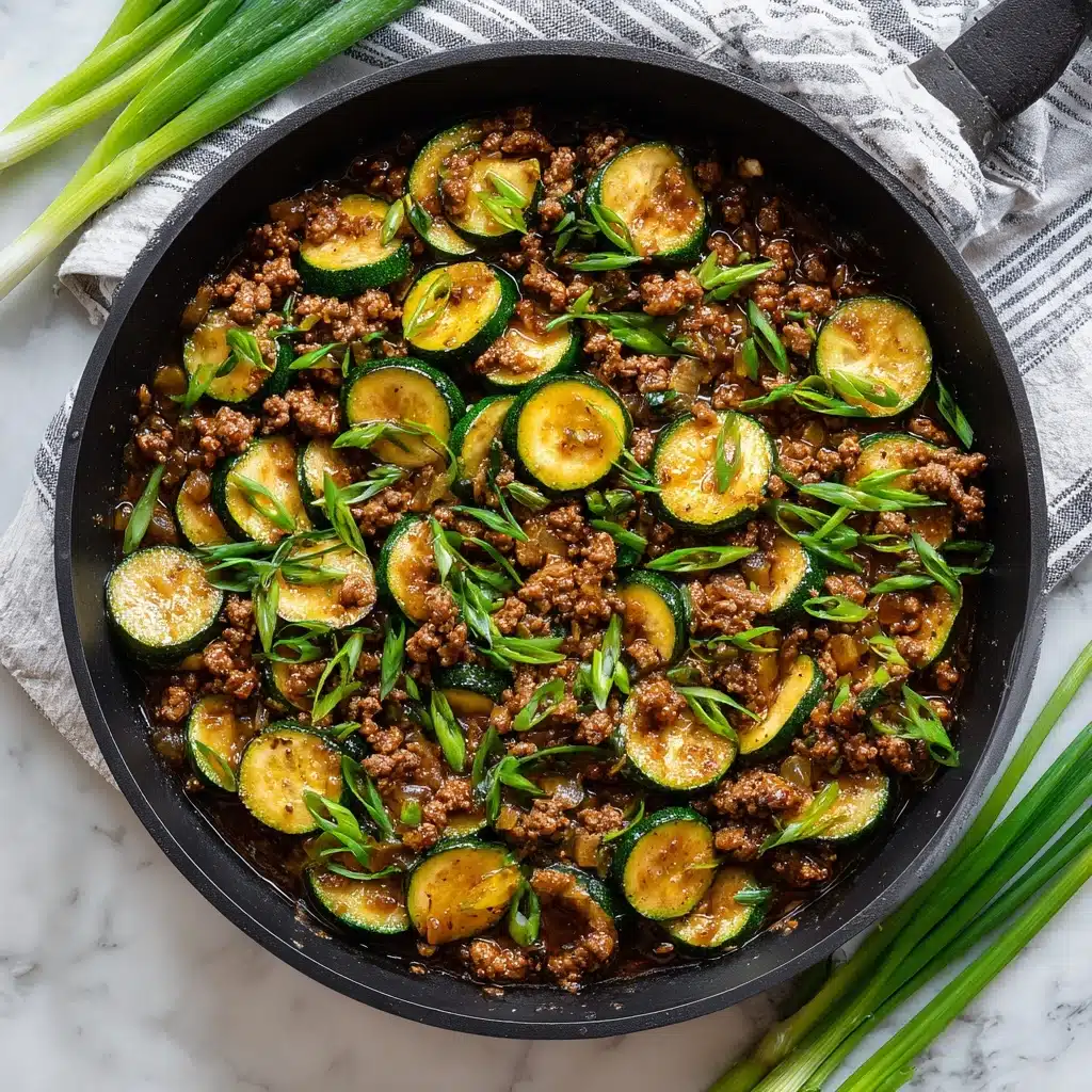 Ground Turkey Zucchini Skillet Recipe - Recipe Image