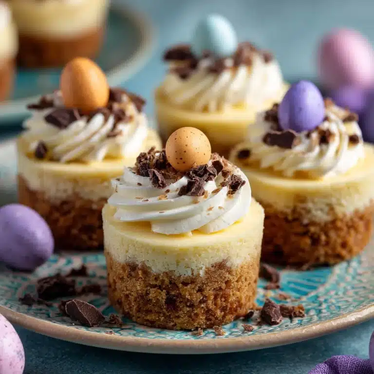 Mini Easter Egg Cheesecake Bites Recipe