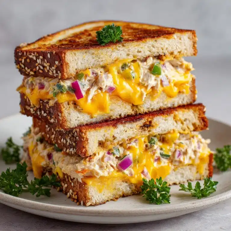 Tuna Melt Grilled Sandwiches Recipe
