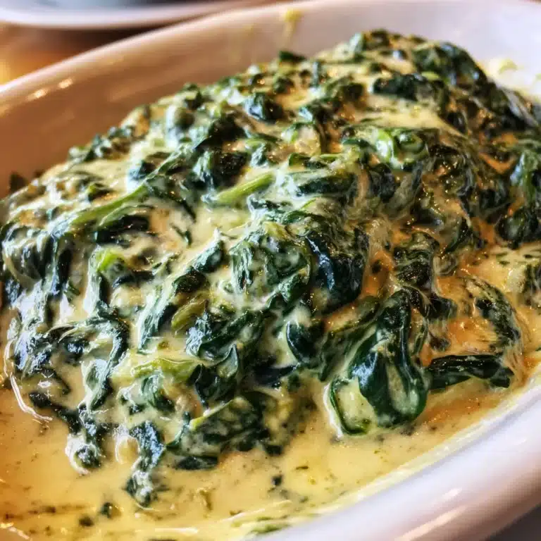 Creamed Spinach Recipe