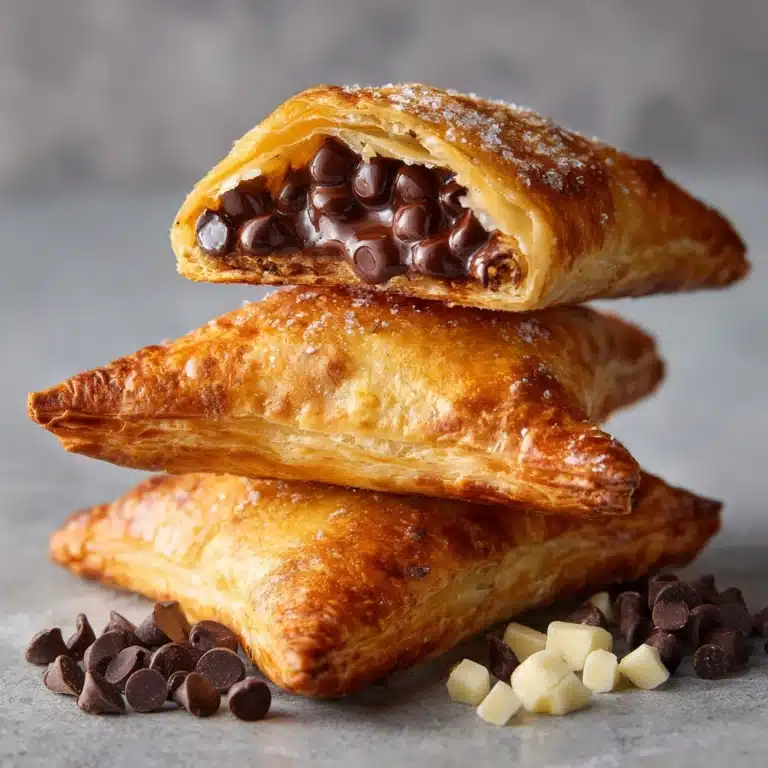 Chocolate Chip Cookie Dough Turnovers Recipe