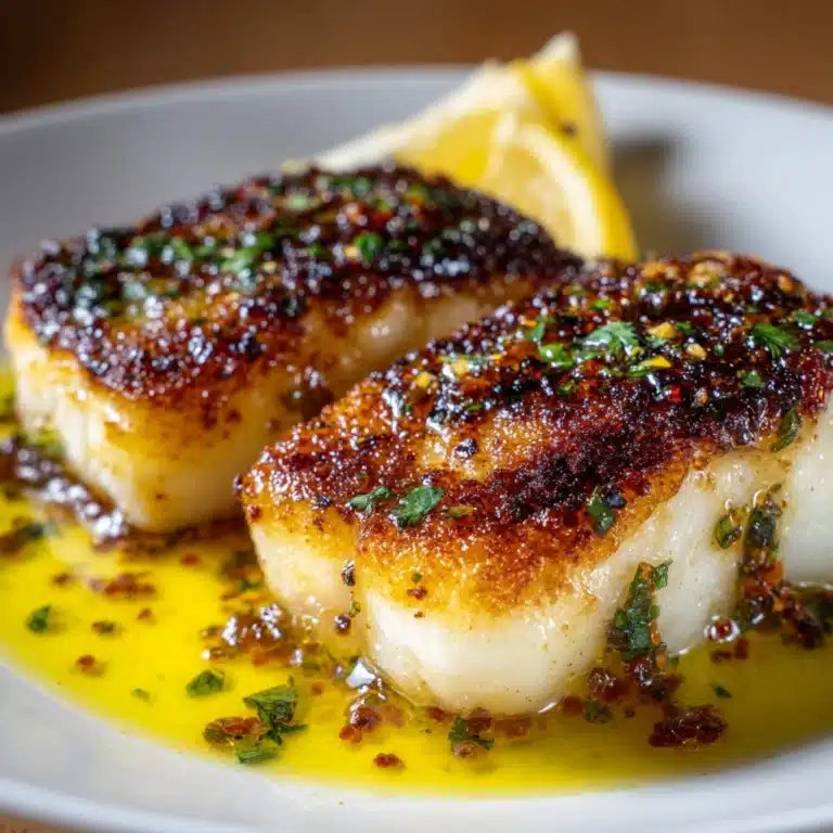 Lemon Butter Baked Cod Recipe