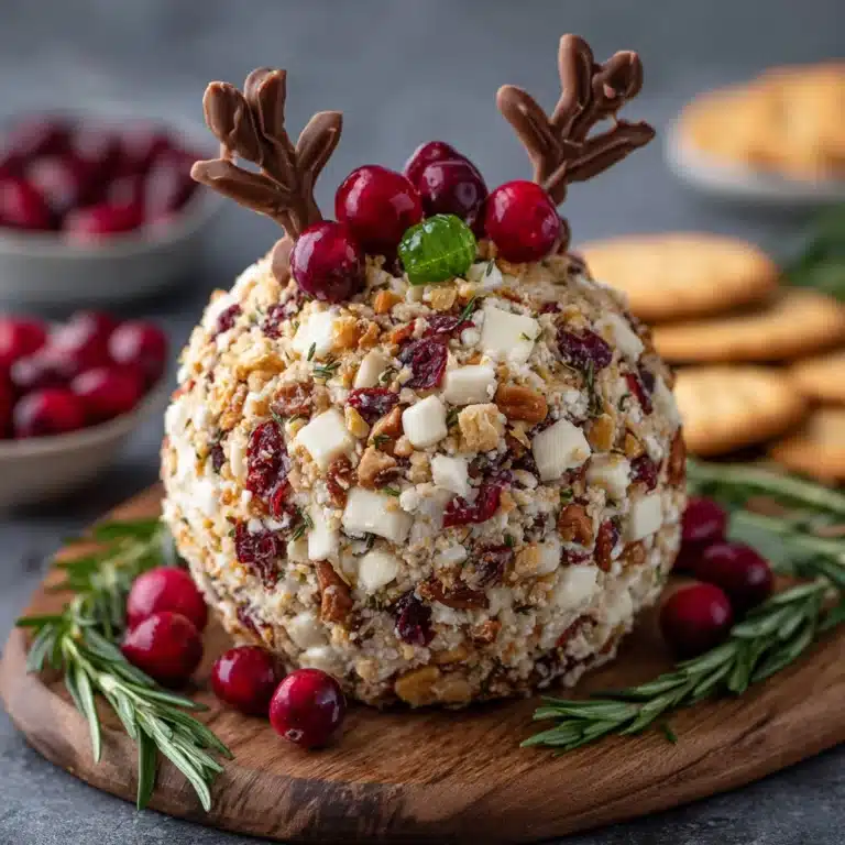Reindeer Cheese Ball Recipe