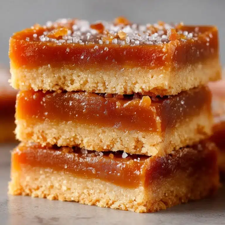 Gooey Caramel Coffee Bars Recipe