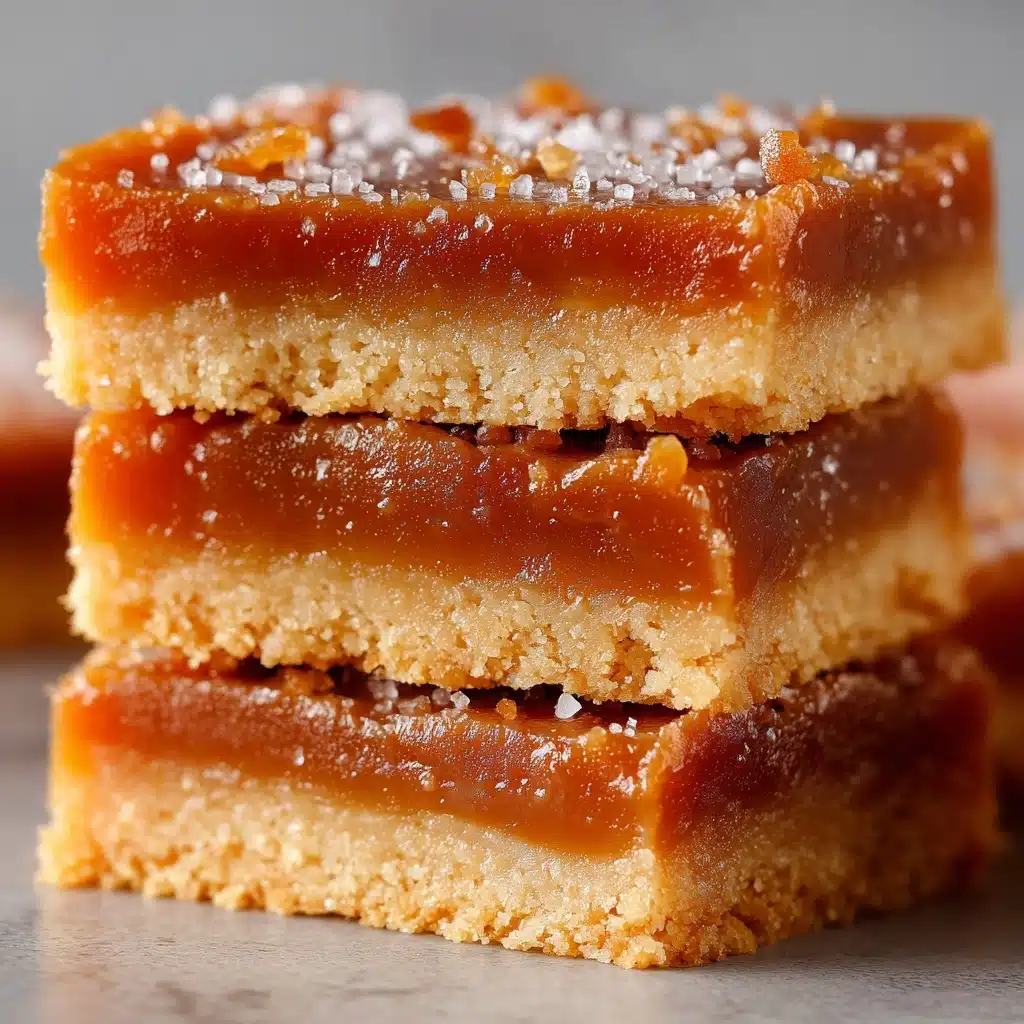 Gooey Caramel Coffee Bars Recipe