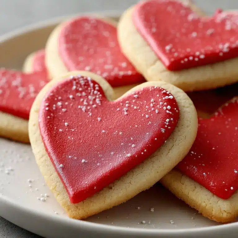 Slice and Bake Heart Cookies Recipe