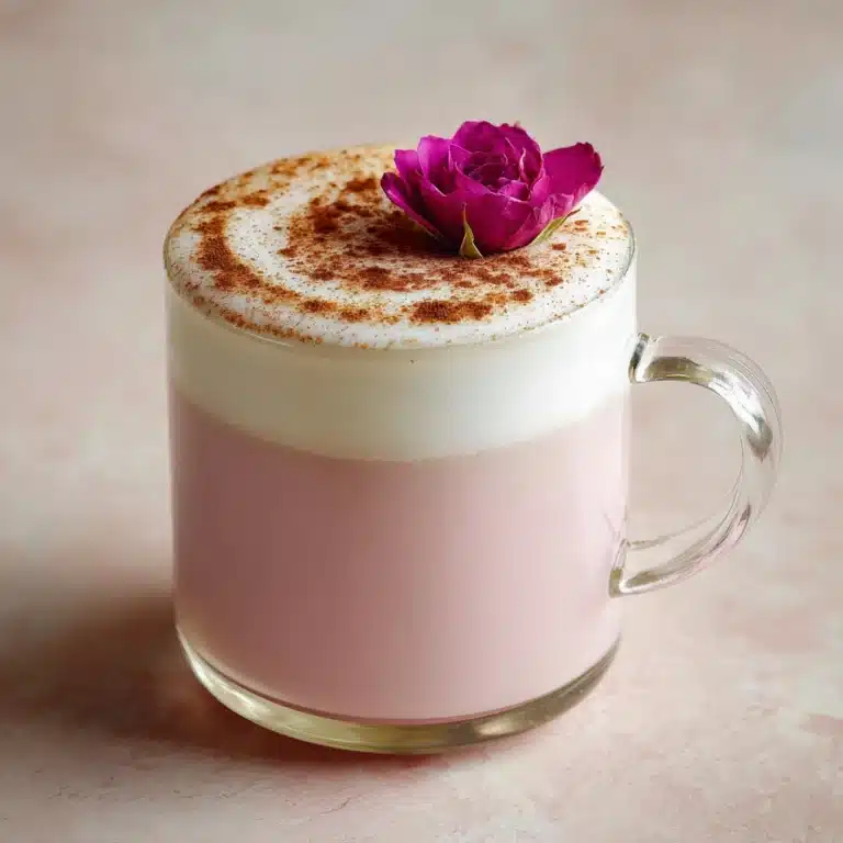 Almond Rose Latte Recipe