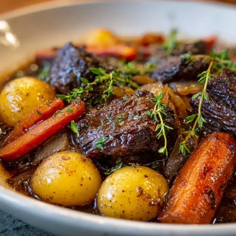 French Beef Bourguignon Recipe