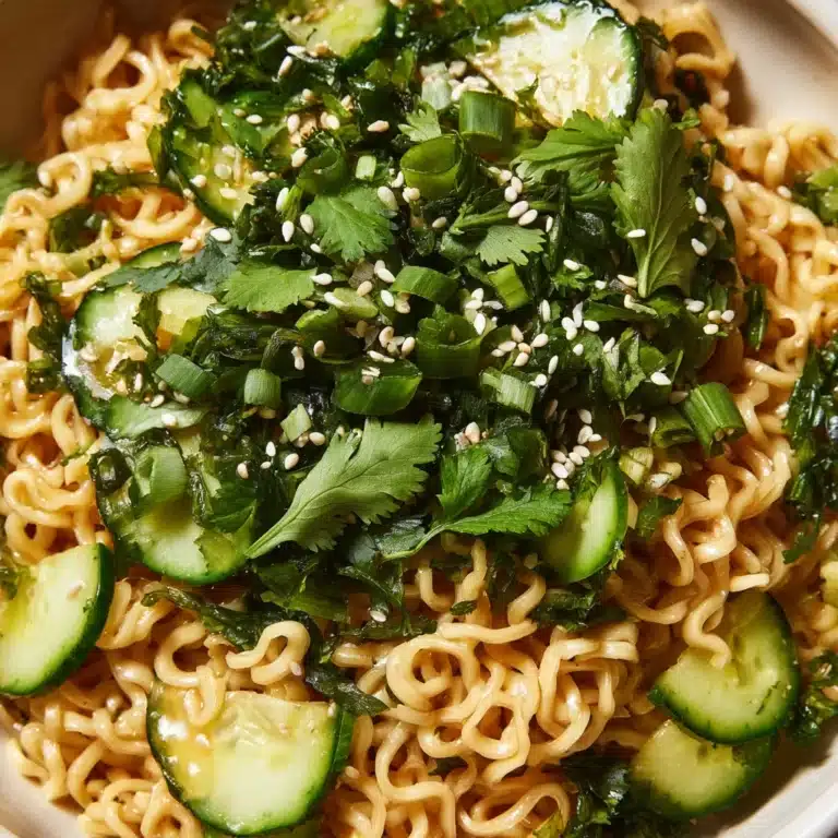 Spicy Peanut Noodle Salad Recipe