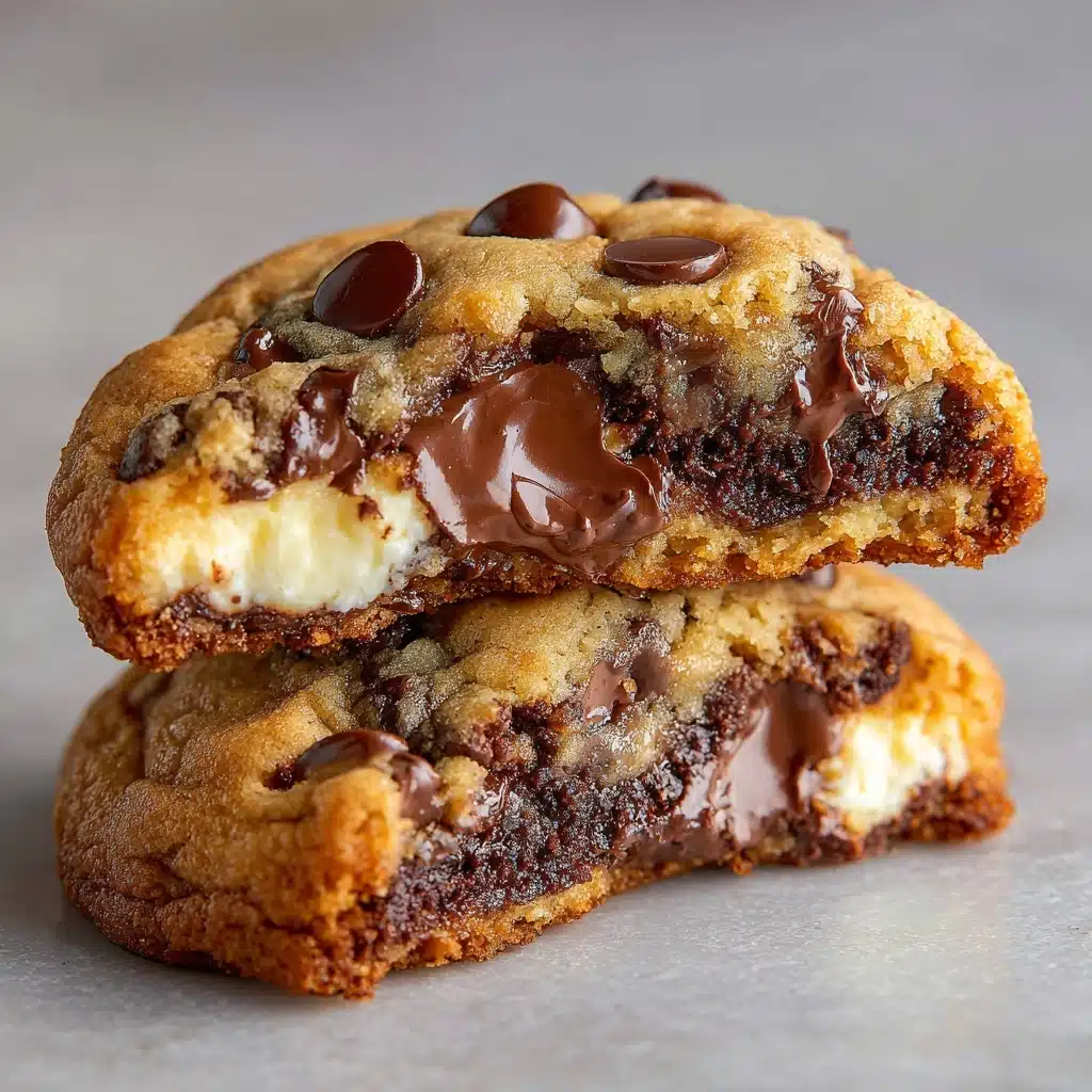 Cheesecake Stuffed Chocolate Chip Cookies Recipe