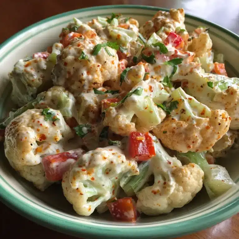 Creamy BLT Cauliflower Salad Recipe