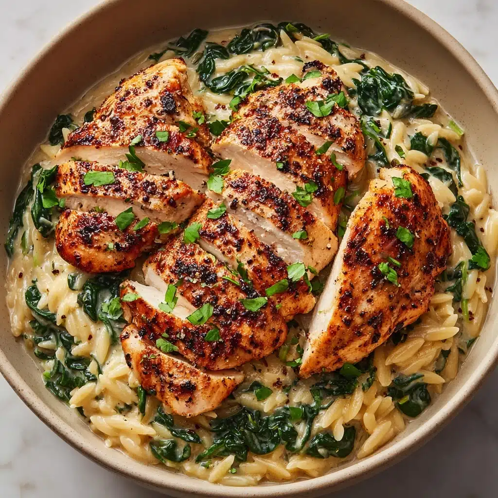 Boursin Orzo with Chicken Recipe - Recipe Image