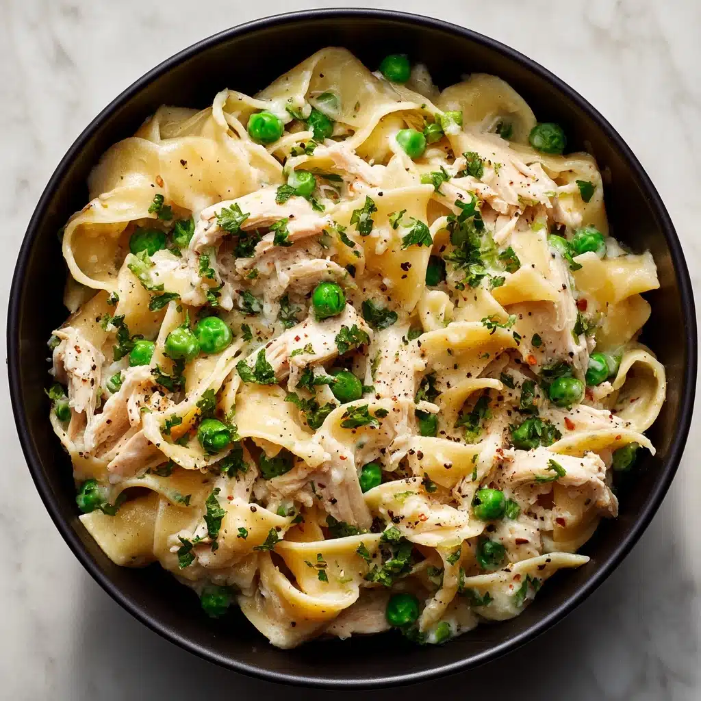 Easy One Pot Chicken and Noodles Recipe - Recipe Image